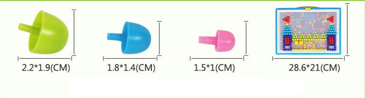 Mushroom Nail Science and Education Toys for Children