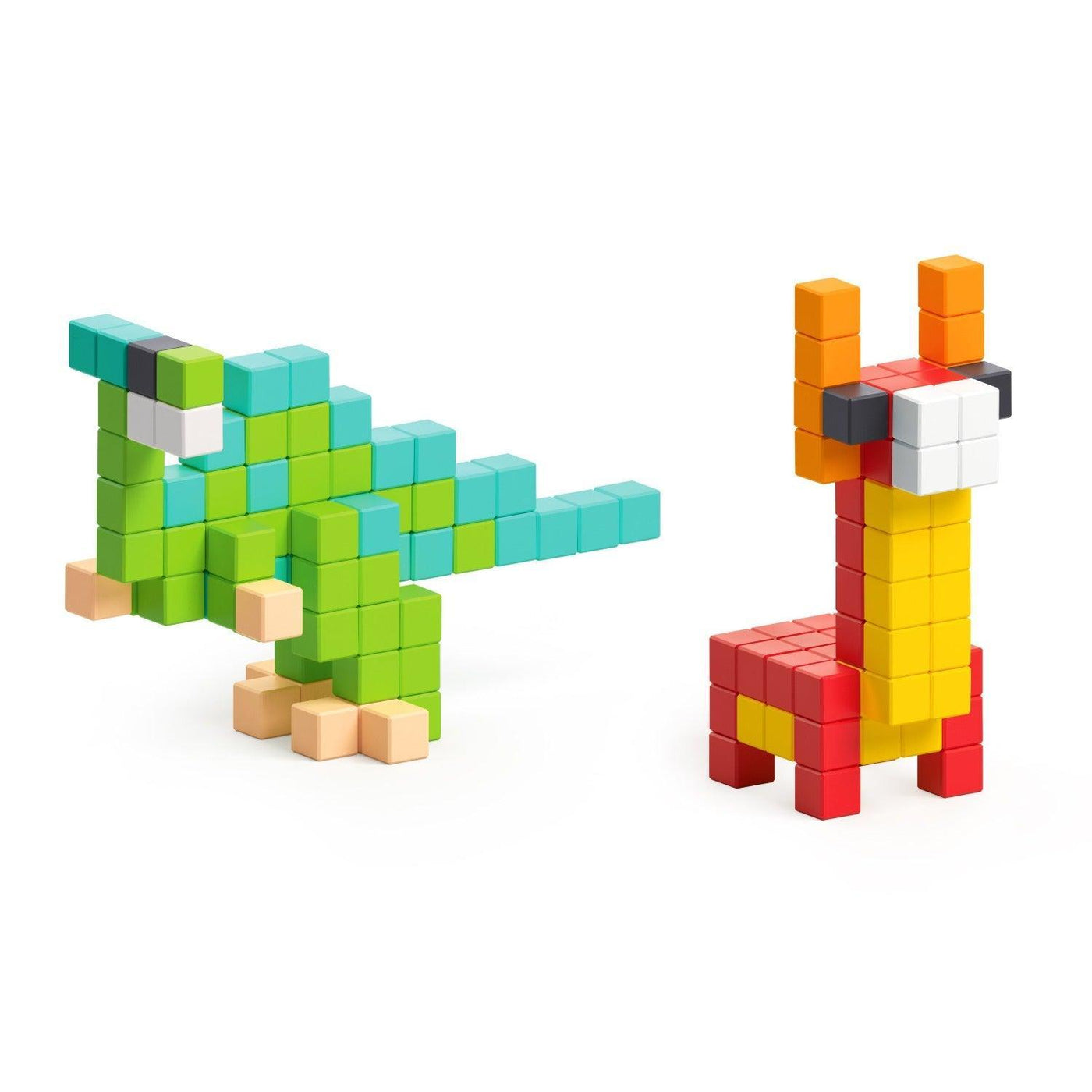 PIXIO-400 Magnetic Blocks in 10 Colors +Free App