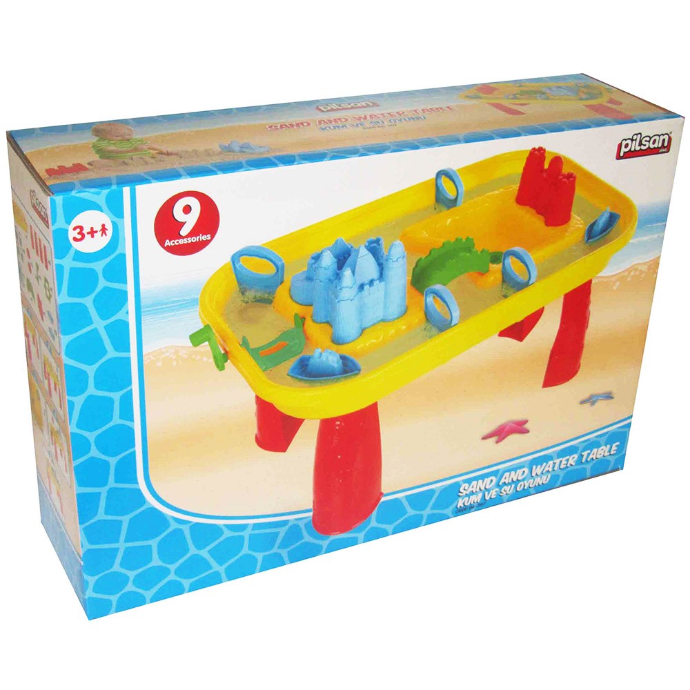 Pilsan Sand and Water Play, 3+ age group, Colorful Design, Sand and