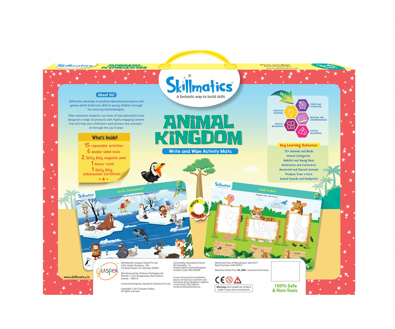 Skillmatics Animal Kingdom - Kids Learn About Over 75 Amazing Animals